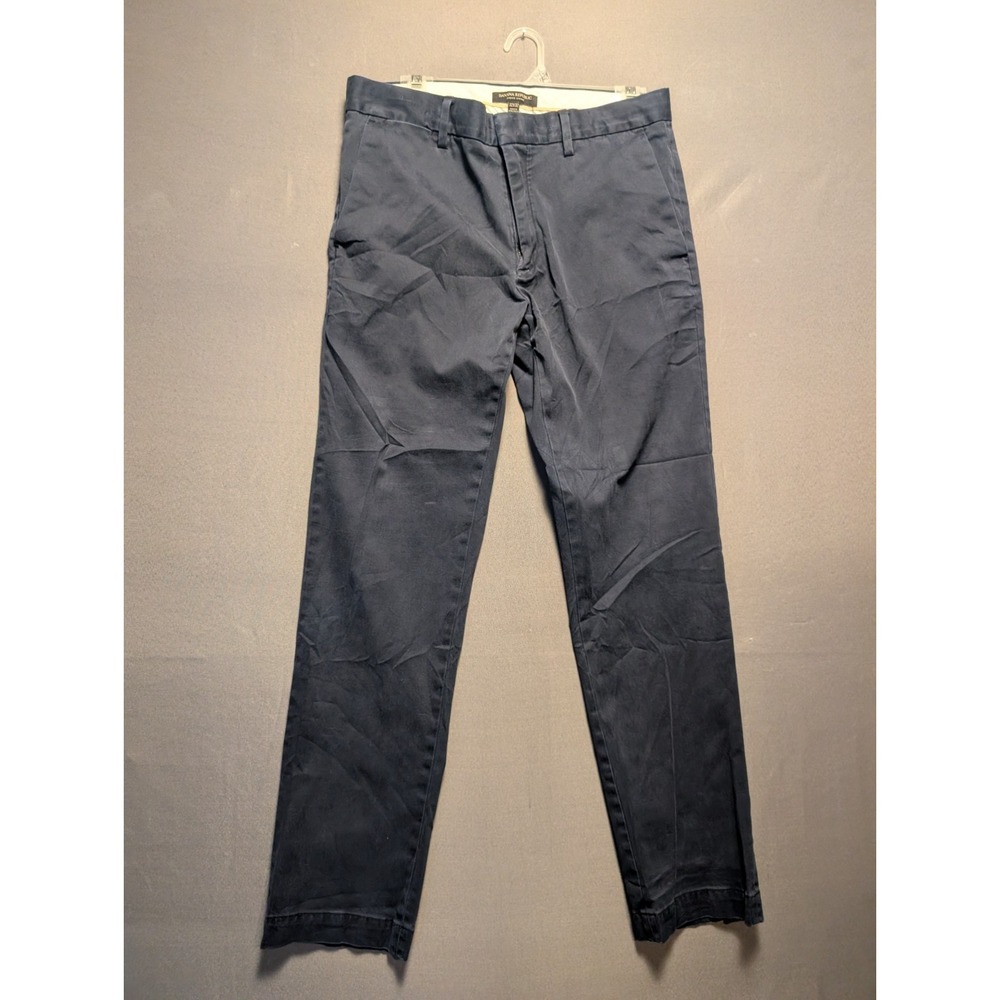 Banana Republic Aiden Chino Pants Mens 32x32 Black Casual Tailoring Performance